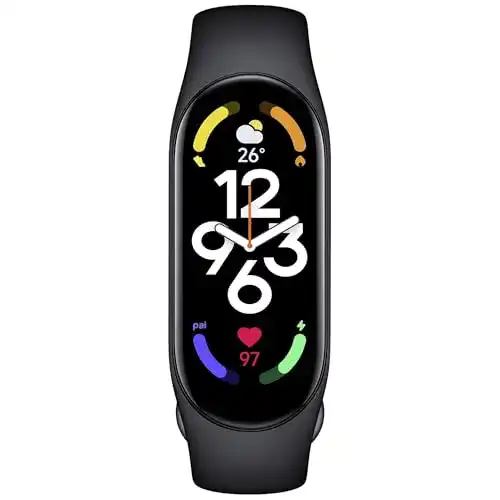 Xiaomi-Smartwatch Xiaomi Smart Band 7 Activity Tracker Black