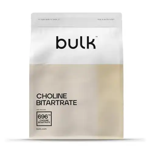 Cholin Bulk Bitartrat Pulver, 500 g, Verpackung kann variieren