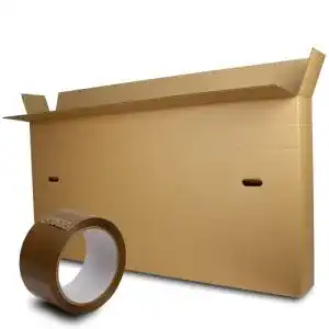 Fahrradkarton Paket AG 1600x200x800 mm Doppelwellig. DHL Gurtmaß