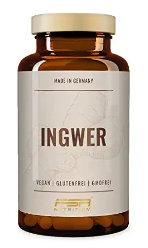 Ingwer-Kapseln FSA Nutrition Ingwer Kapseln, 180 Kapseln