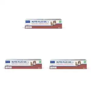 Vitaminpaste-Katze Virbac Nutri-Plus Gel, 3 x 120g Tube