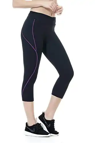 3/4 Radhosen Damen beroy 3/4 Radhose Damen mit Sitzpolster Fahrradhose Radlerhose