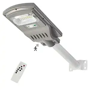 Straßenlampe WERISE 100W Solarleuchte mit Bewegungssensor