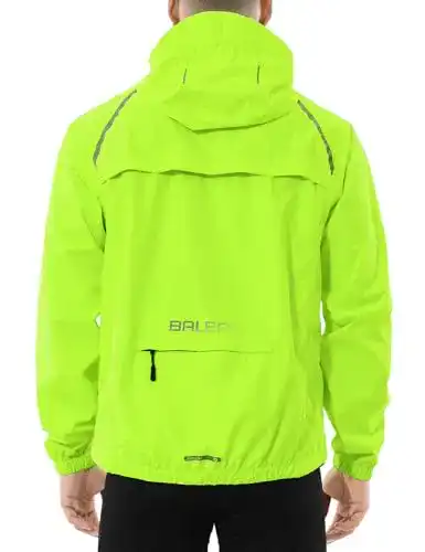 Fahrradjacke Herren BALEAF Regenjacke Atmungsaktiv