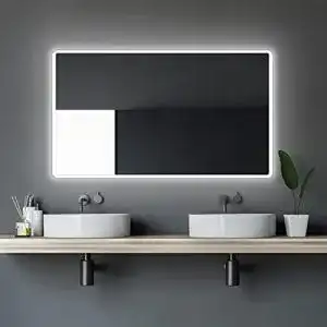 Badspiegel Talos LED Moon 120×70 cm, Lichtfarbe 4200K