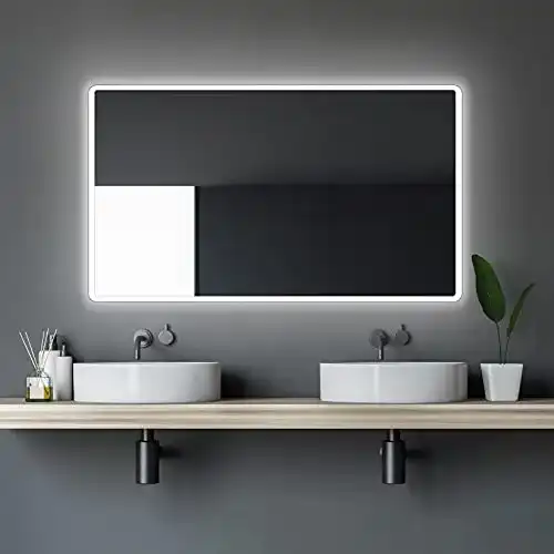 Badspiegel Talos LED Moon 120×70 cm, Lichtfarbe 4200K
