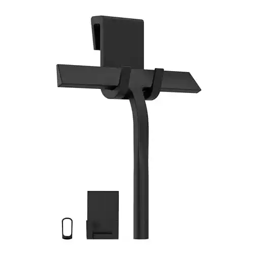 Duschabzieher Nirox Silikon Schwarz 23 cm Wischbreite