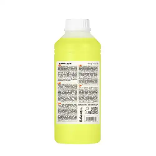 Nebelfluid Ibiza SMOKE1L-N Fluid für Nebelmaschine, Schwarz