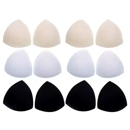 BH-Einlagen JZK 6 Paar Sponge BH Insert Pads Bikinis Pad Push- up