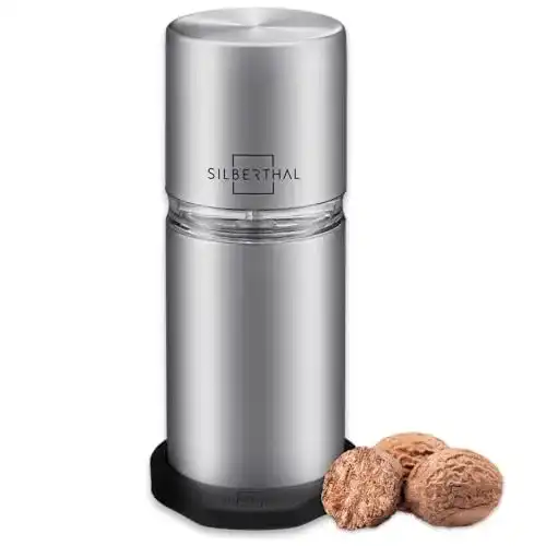 Muskatmühle SILBERTHAL mit integriertem Vorratsbehälter