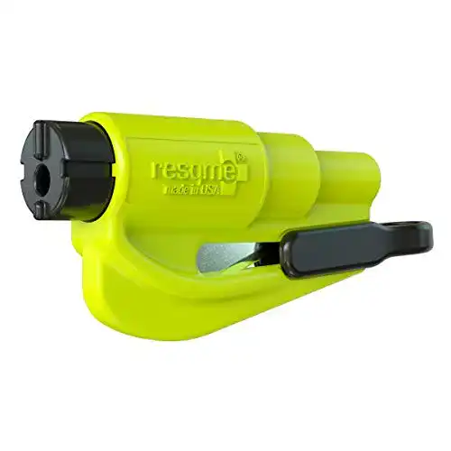 Gurtschneider resqme GBO-RQM-YELLOWFLUO Schlüsselanhänger