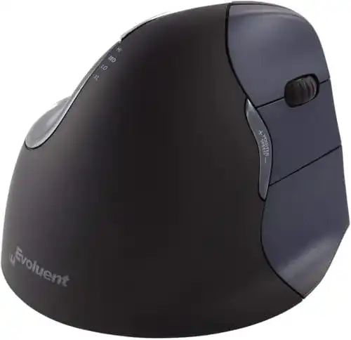 Ergonomische Maus (kabellos) Evoluent VM4RW Vertical Wireless