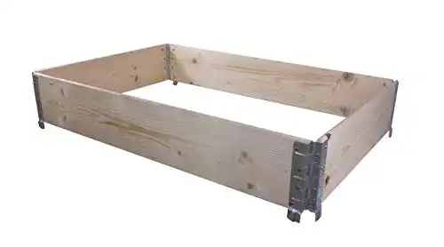 Palettenrahmen BigDean Hochbeet Paletten Rahmen faltbar