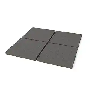 Akustikplatte FrankenAkustik Breitbandabsorber glatt, 4er Set