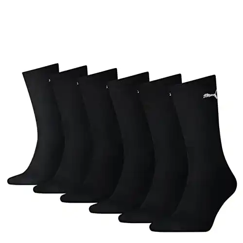Herrensocken PUMA Unisex Sportsocken Cush Crew 6p Sportsocke