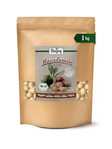 Macadamia-Nüsse Biojoy BIO-Macadamianüsse, roh, 1 kg