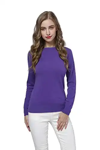 Kaschmir-Pullover Damen WOSICA Women’s Knitted 100% Pure Cashmere
