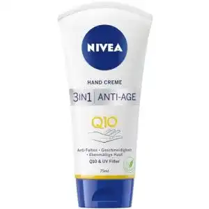 Nivea-Handcreme NIVEA 3in1 Anti-Age Q10 Hand Creme 75 ml