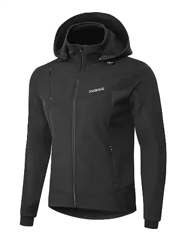 Winter-Fahrradjacke INBIKE Softshelljacke Herren Winter Softshell