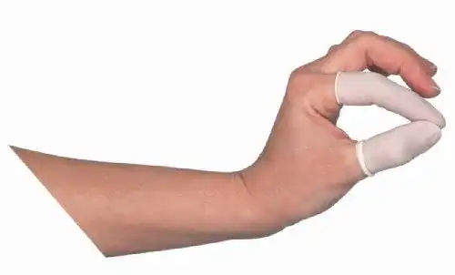 Fingerlinge AMPRI Latex, Gr. M/3, 100 Stück
