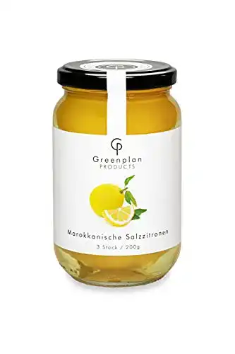 Salzzitronen Greenplan Products original marokkanisch, 200g
