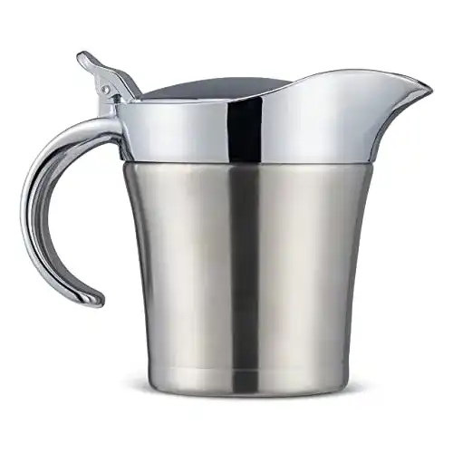 Thermo-Sauciere OS Oak & Steel ENGLAND Oak & Steel, 480 ml