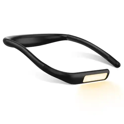 Halslampe Opard LED Leselampe für Buch 1800mAh Buchlampe Dimmbar