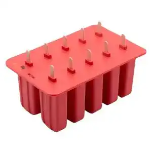 Eis-am-Stiel-Formen ZOLLNER24 10 Eisformen aus Silikon