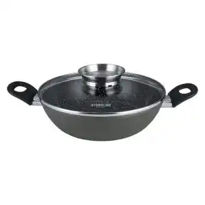 Servierpfanne STONELINE ® CERAMIC, Ø 24 cm, Aluguss