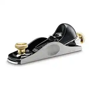 Einhandhobel Stanley Flachwinkel- Nummer 601/2, schwarz