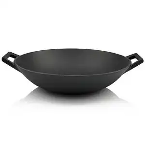 Wok Gusseisen BBQ-Toro Gusseisen Wok, Ø 35,5 cm