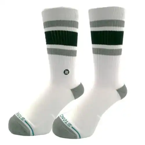 Stance-Socken Stance Crew Socken – Boyd – Infiknit (Weiß, Mittel)