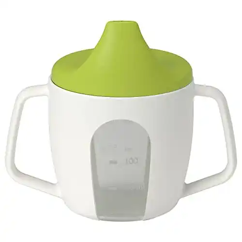 Schnabeltasse Ikea 202.138.83 Kinderbecher BÖRJA mit Deckel