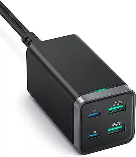 USB-C Ladegerät smart-i USB C Ladegerät iSmart 65W GaN 4 Port