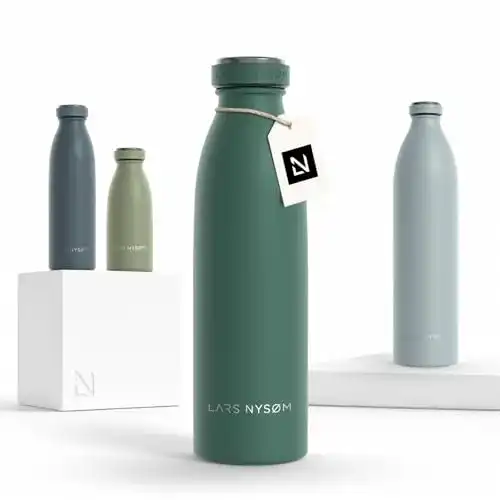 Fahrrad-Trinkflasche Edelstahl LARS NYSØM 500ml BPA-frei