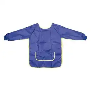 Kinderschürze Idena 611185 Bastelschürze für Kinder, Blau