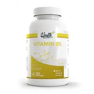 Vitamin B5 Zec+ Nutrition Health+, 120 Vitamin-B Kapseln