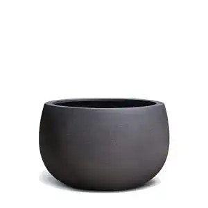 Pflanzkübel (Fiberglas) VAPLANTO ® Rund 30 x 30 x 19 cm