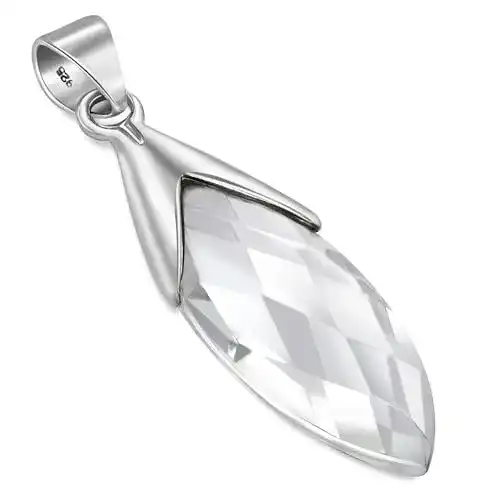Bergkristall-Anhänger Unique Gems Jugendstil Damen