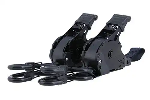 Automatik-Spanngurte Sandax 2x mit Ratsche, belastbar bis 340kg