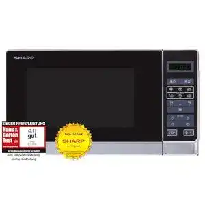 Mikrowellen SHARP R242INW Solo-Mikrowelle, 20 L, 800 W