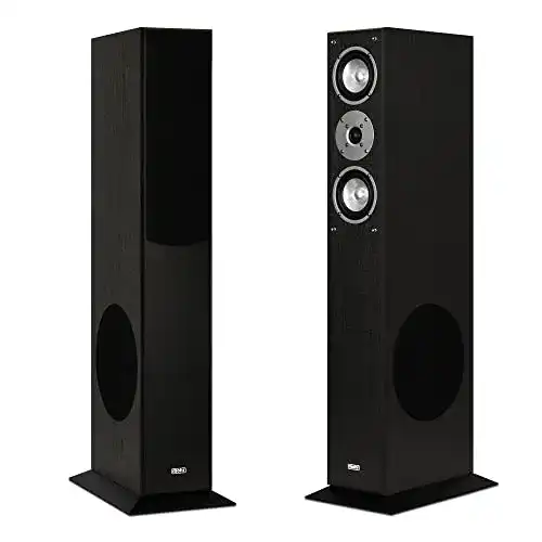 Mohr-Lautsprecher mohr 1 Paar Standlautsprecher SL15 schwarz