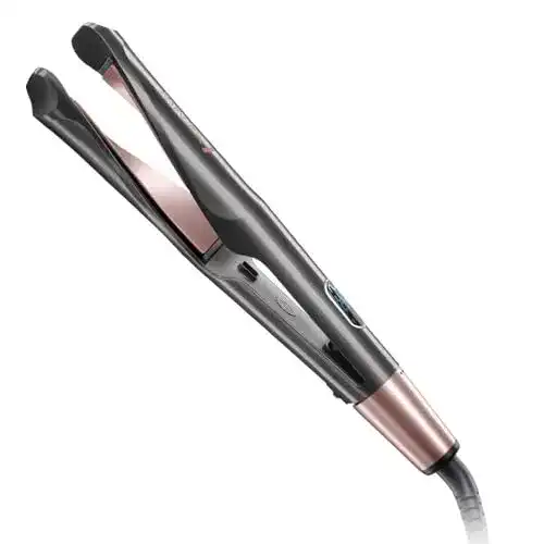 Glätteisen (Locken) Remington Haarglätter 2-in-1 Curl&Straight