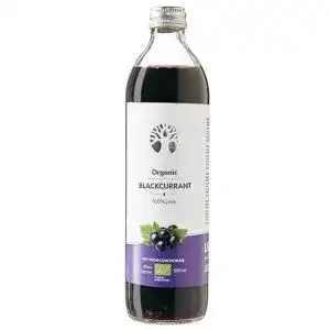 Schwarzer Johannisbeersaft LOOV Bio , 500 ml, reiner Saft