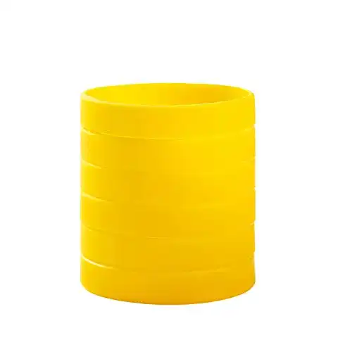 Silikonarmband BRANDWINLITE Großhandel 6 Stück Einfarbig