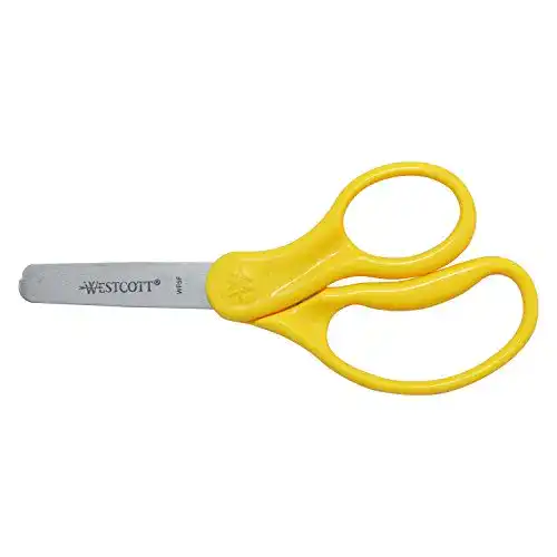 Kinderschere Westcott Classic , stumpfe Spitze, 12,7 cm