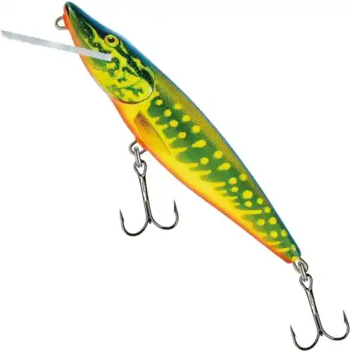 Salmo-Wobbler Salmo Pike Wobbler Hecht, Hot Pike, 9cm 9g