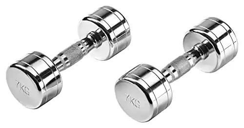 Bad-Company-Hanteln Bad Company Chrom Kurzhanteln
