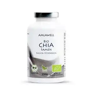 Chia-Samen Amlawell Bio Chia Samen – 250 g Bio Chiasamen
