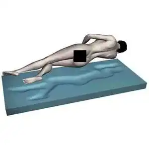Gelmatratze Supply24 since 2004, Deluxe, 100 x 200 cm